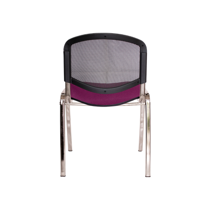 SILLA VISITANTE INTERIOR ELLITICO NET OFFIHO OHV-2400 CR