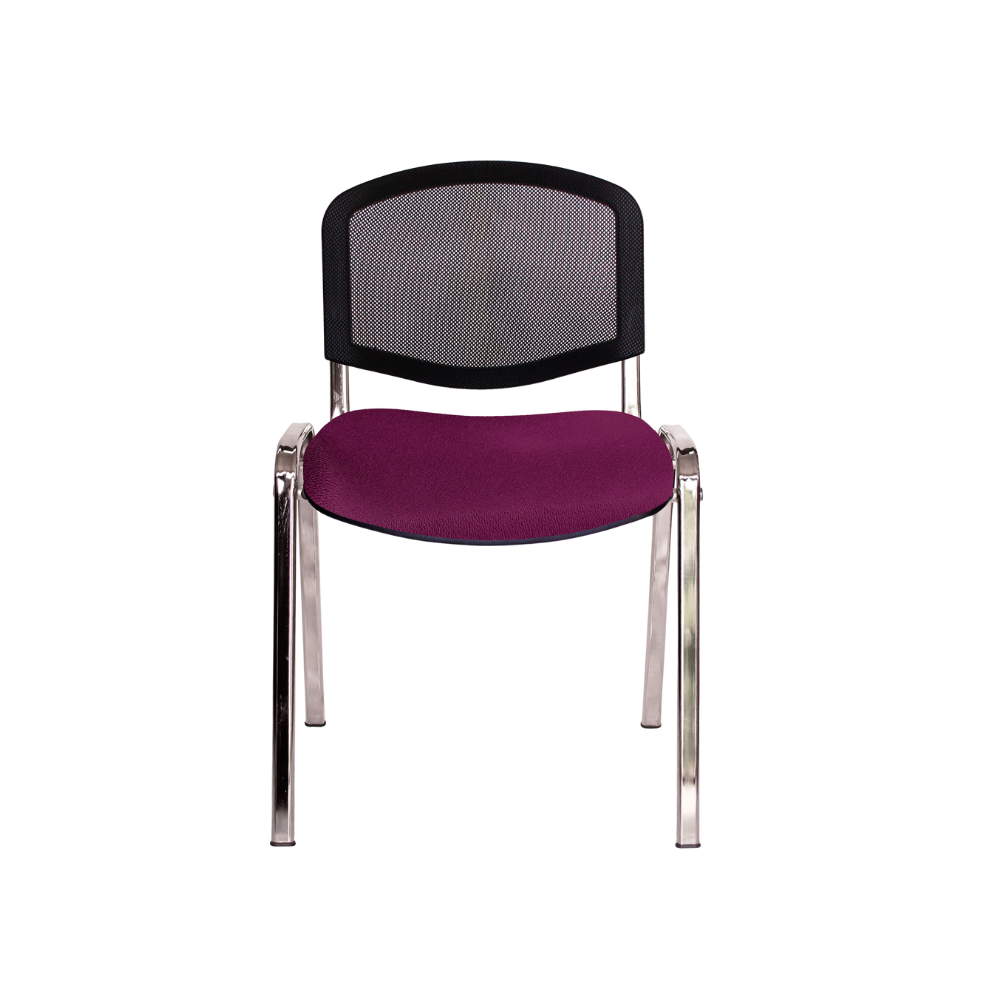 SILLA VISITANTE INTERIOR ELLITICO NET OFFIHO OHV-2400 CR