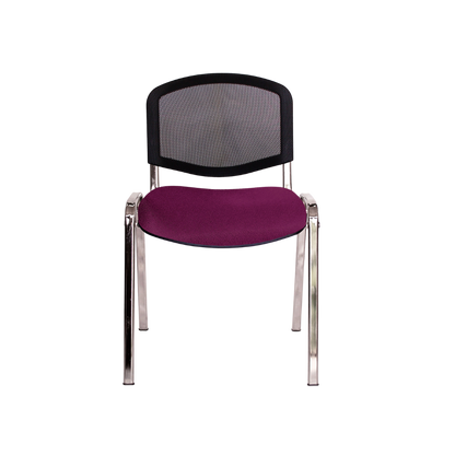 SILLA VISITANTE INTERIOR ELLITICO NET OFFIHO OHV-2400 CR
