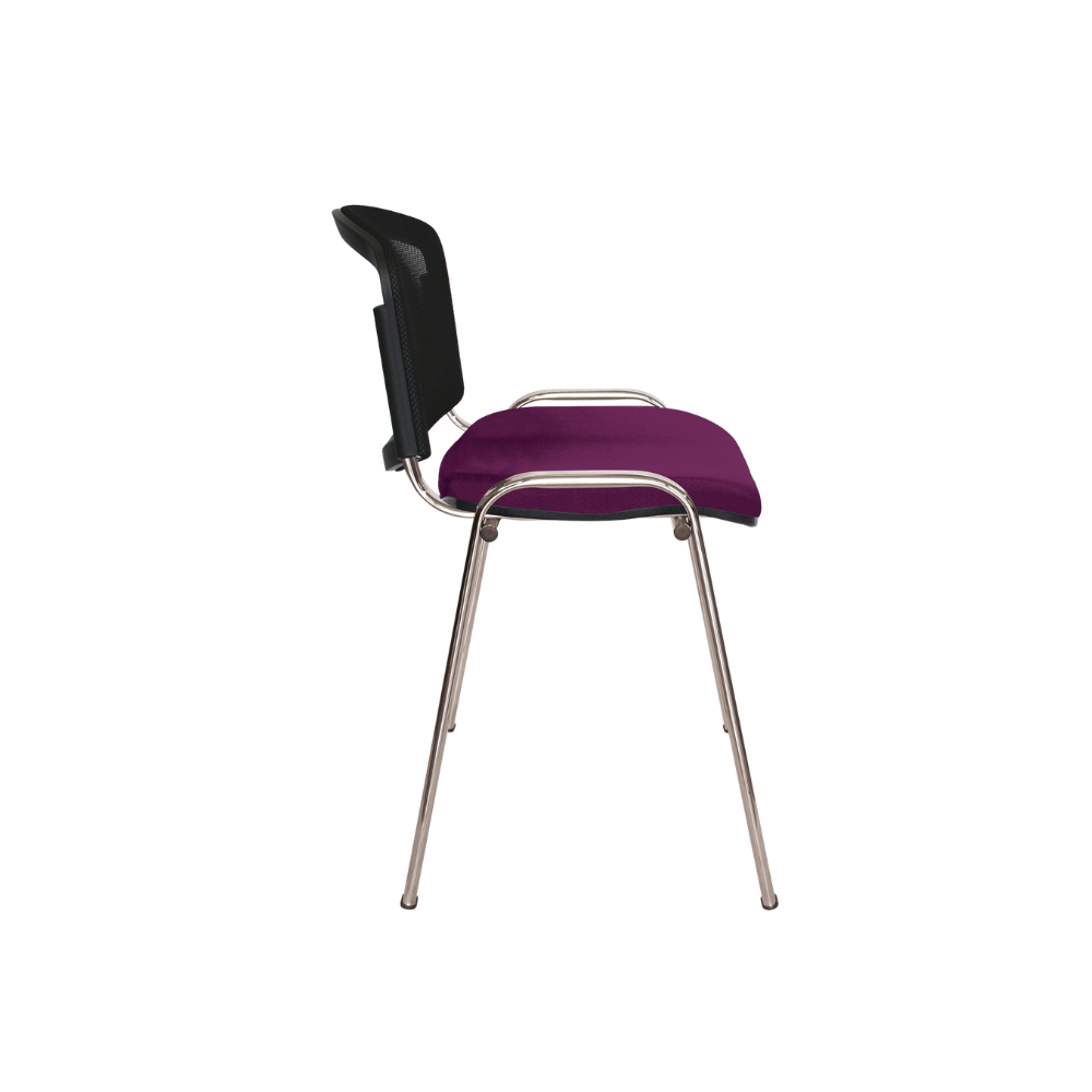 SILLA VISITANTE INTERIOR ELLITICO NET OFFIHO OHV-2400 CR