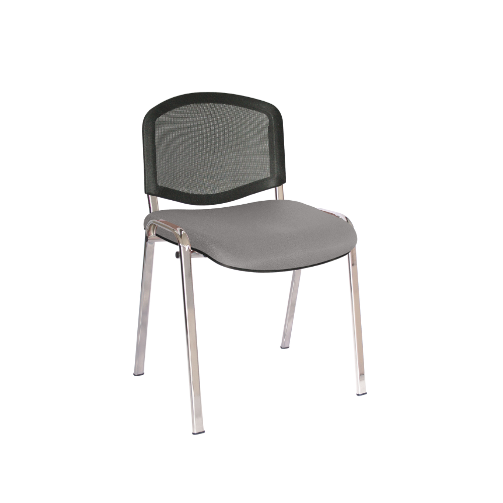 SILLA VISITANTE INTERIOR ELLITICO NET OFFIHO OHV-2400 CR