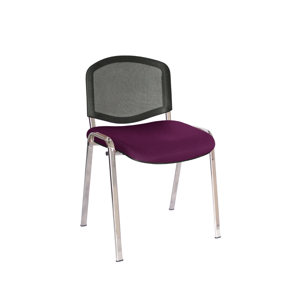 SILLA VISITANTE INTERIOR ELLITICO NET OFFIHO OHV-2400 CR