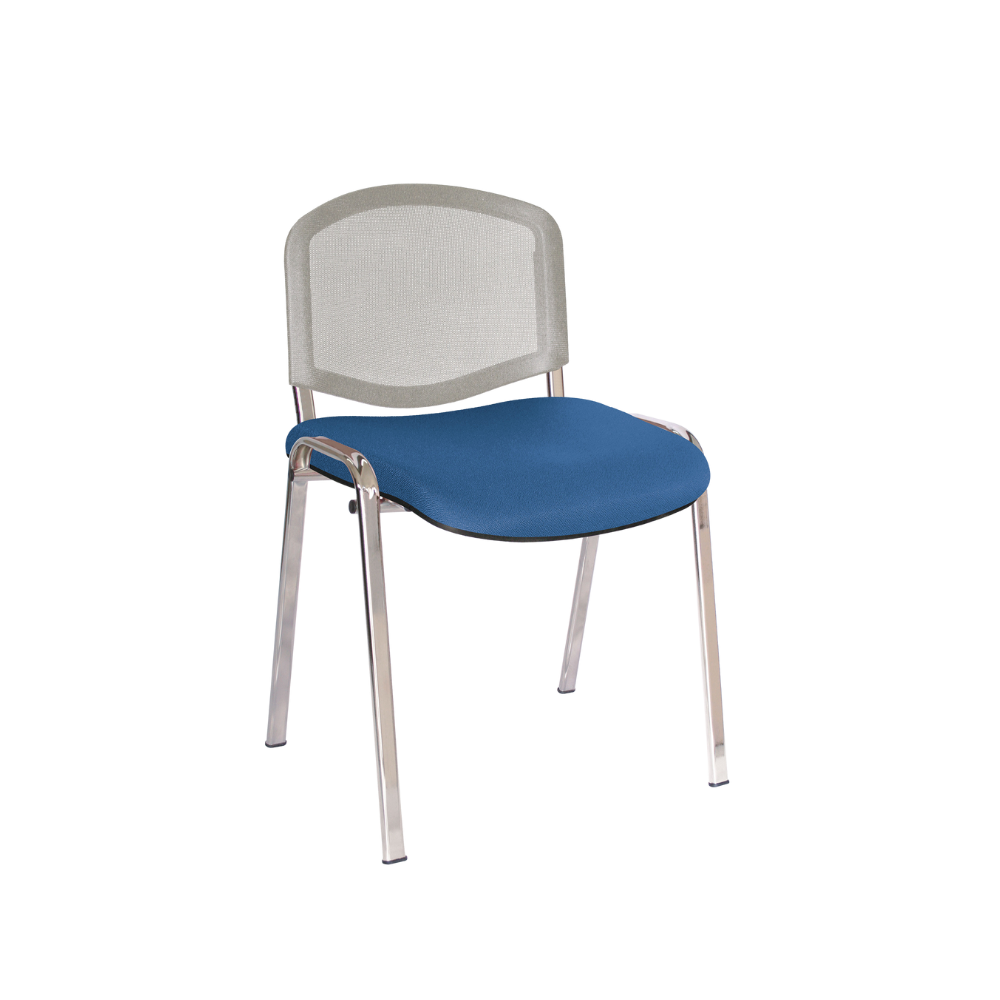 SILLA VISITANTE INTERIOR ELLITICO NET OFFIHO OHV-2400 CR