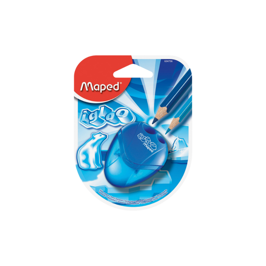 SACAPUNTAS 2 ORIFICIOS PLÁSTICO MANUAL MAPED 1 PIEZA 634756