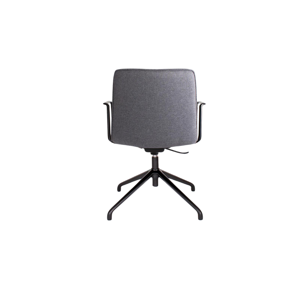 SILLA ENEAS VISITANTE PREMIUM OHV-144 NEGRO