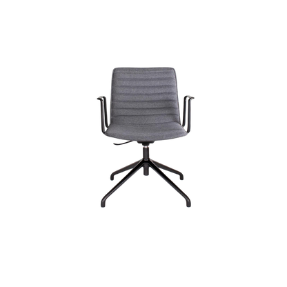 SILLA ENEAS VISITANTE PREMIUM OHV-144 NEGRO