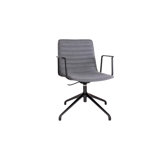 SILLA ENEAS VISITANTE PREMIUM OHV-144 NEGRO