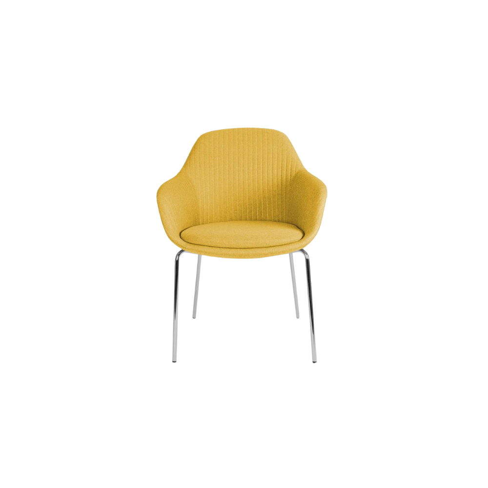 SILLA FABRIZIA TERMINADO EN CROMO OHV-127