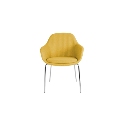 SILLA FABRIZIA TERMINADO EN CROMO OHV-127
