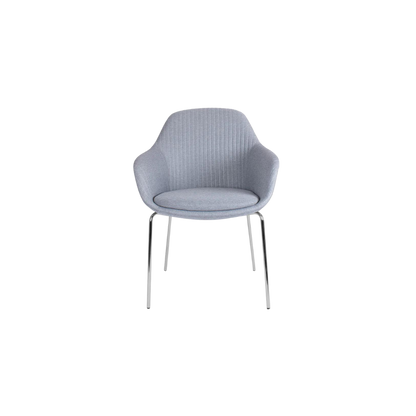 SILLA FABRIZIA TERMINADO EN CROMO OHV-127