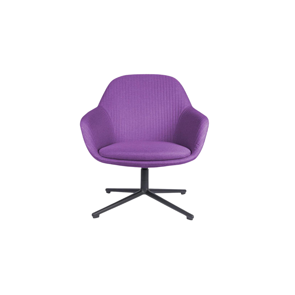 SILLA VISITANTE FABRIZIA GIRATORIA OHV-128 LOUNGE