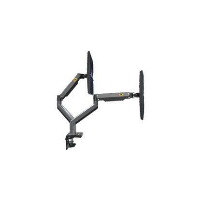 MONTAJE DE ESCRITORIO ARTICULADO PARA 2 MONITORES DE 22"-32" GIRO 360°