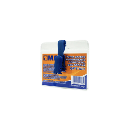 GAFETE PLÁSTICO HORIZONTAL MAE 5.5 X 9 CM 1 PIEZA GFT-10H