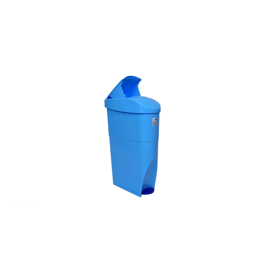 BOTE PEDAL TOALLA SANITARIA Y PAÑAL DE 18 LITROS H0621