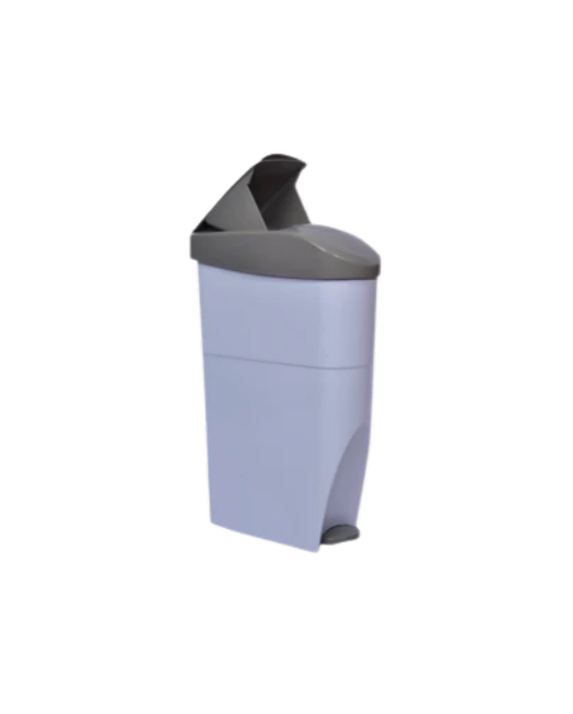 BOTE PEDAL TOALLA SANITARIA Y PAÑAL DE 18 LITROS H0621