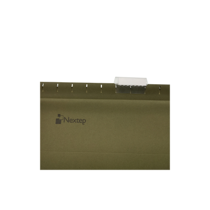 FOLDER COLGANTE NEXTEP CARTA COLOR VERDE TRADICIONAL C/25 NE-014C