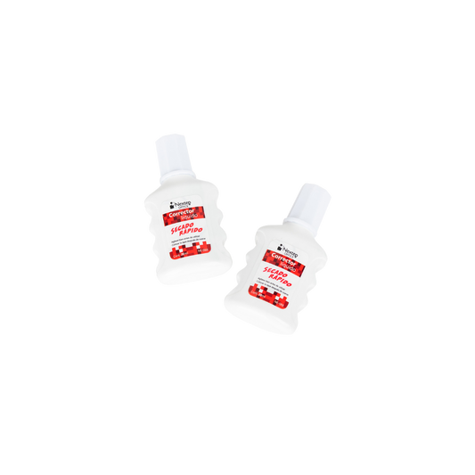 CORRECTOR LÍQUIDO NEXTEP BOTELLA 20ML C/12 PIEZAS NE-069