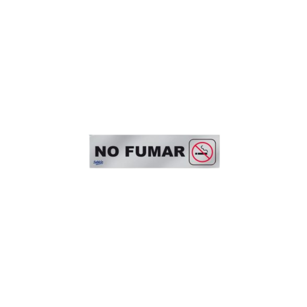 SEÑAL DE NO FUMAR MARCA SABLÓN 6515