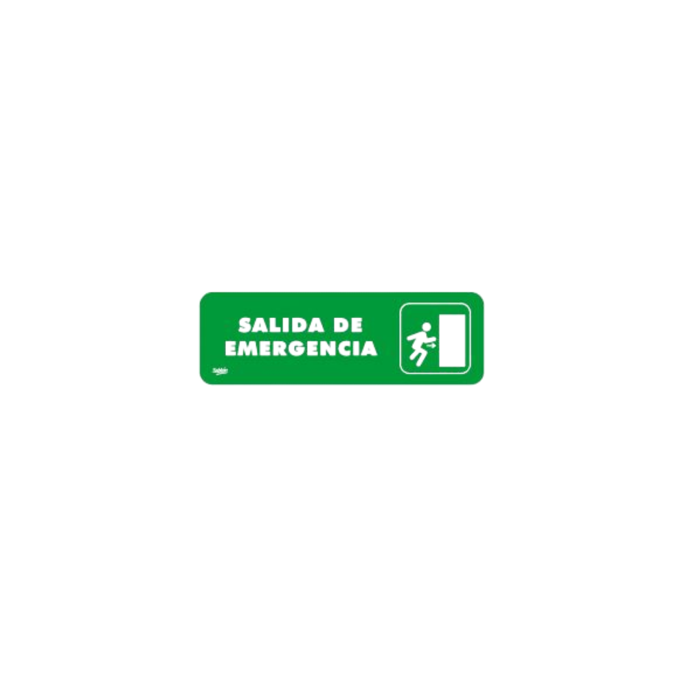 SEÑAL DE SALIDA DE EMERGENCIA MARCA SABLÓN 7704