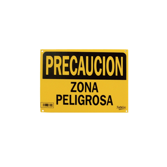 SEÑAL “PRECAUCIÓN ZONA PELIGROSA” MARCA SABLÓN 7715