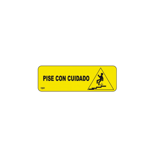 SEÑAL DE PISE CON CUIDADO MARCA SABLÓN 7729