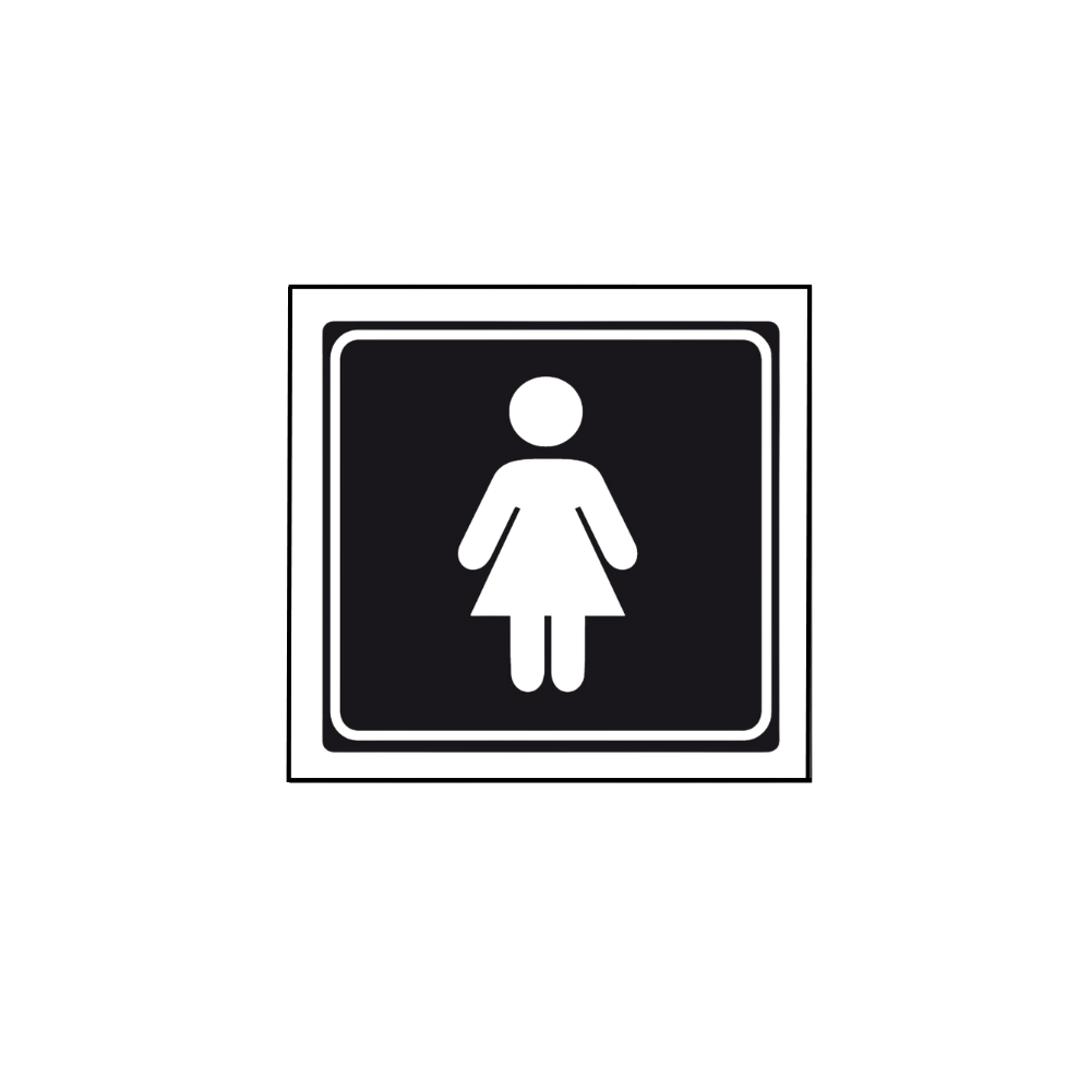 SEÑAL PARA BAÑO MUJERES SABLÓN 7737