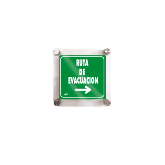 SEÑAL DE RUTA DE EVACUACIÓN SABLÓN 7782 Y 7787