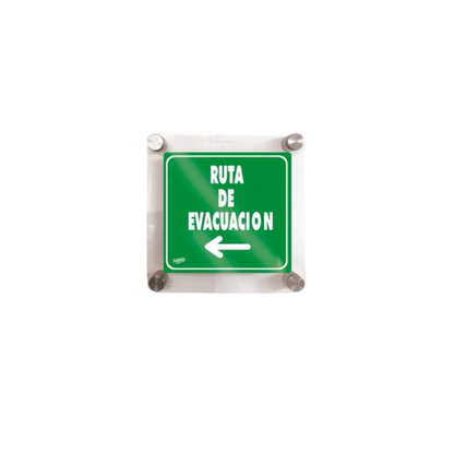 SEÑAL DE RUTA DE EVACUACIÓN SABLÓN 7782 Y 7787