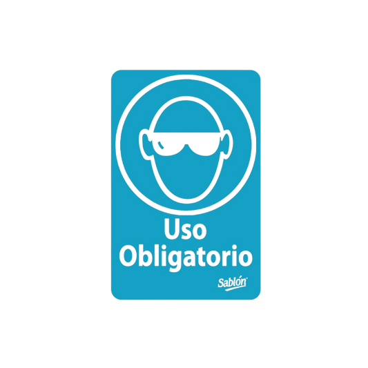 SEÑAL DE USO OBLIGATORIO DE LENTES 7842