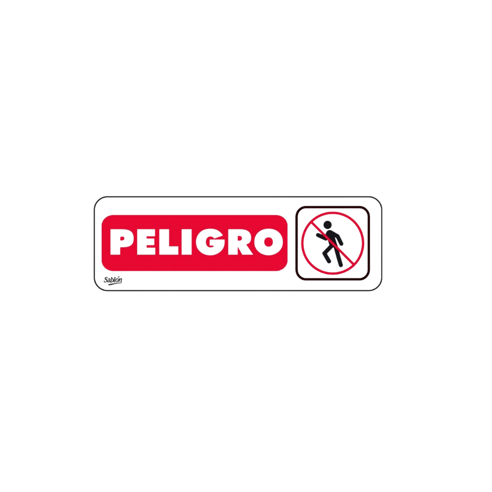 SEÑAL DE PELIGRO MARCA SABLÓN 7902
