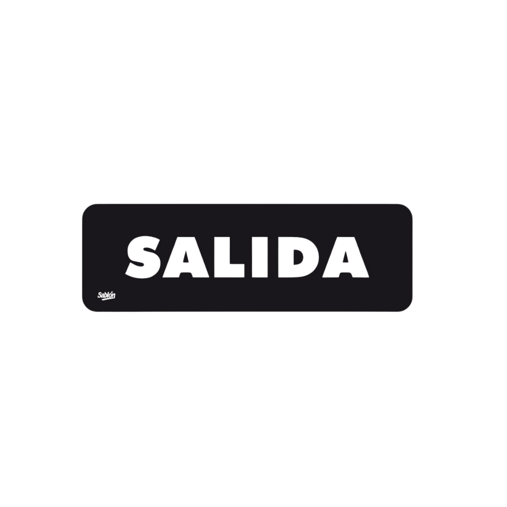 SEÑAL DE SALIDA MARCA SABLÓN 7906