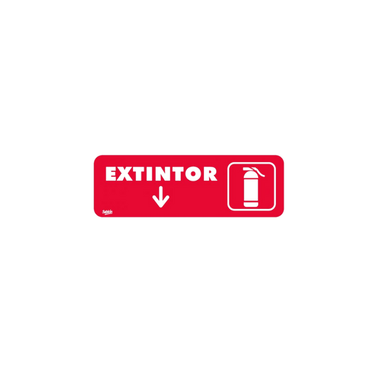 SEÑAL DE EXTINTOR MARCA SABLÓN 7907