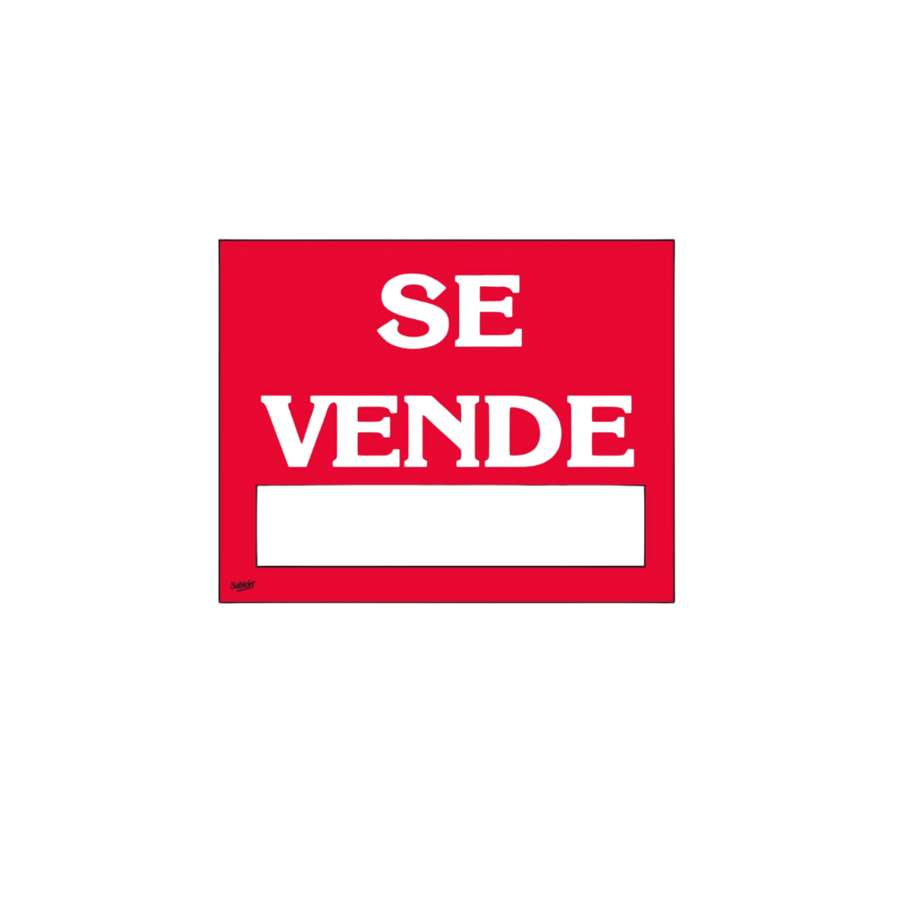 SEÑAL DE SE VENDE MARCA SABLÓN 7968