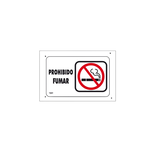SEÑAL DE PROHIBIDO FUMAR SABLÓN 7978