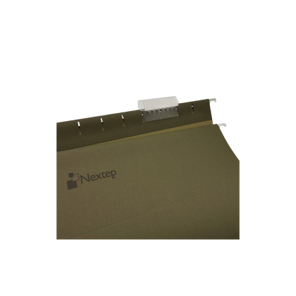 FOLDER COLGANTE NEXTEP ECONÓMICO OFICIO COLOR VERDE TRADICIONAL C/25 NE-014O