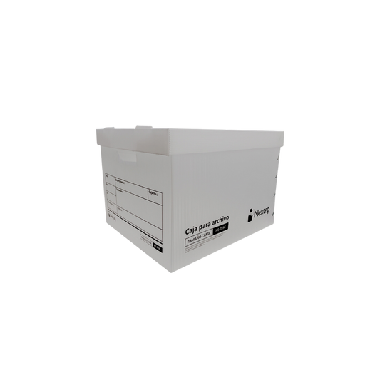 CAJA ARCHIVO NEXTEP PLÁSTICA ECONÓMICA CARTA C/12 NE-059C