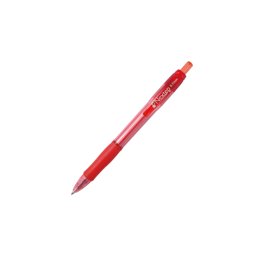 BOLIGRAFO NEXTEP GEL RETRACTIL MEDIANO ROJO C/6 NE-062R