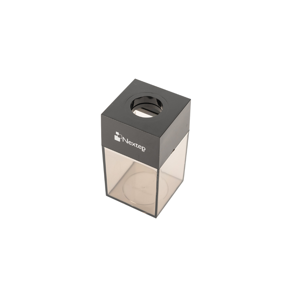 PORTA CLIPS NEXTEP MAGNETICO GRANDE 10.4 CM PARA 500 CLIPS NE-046