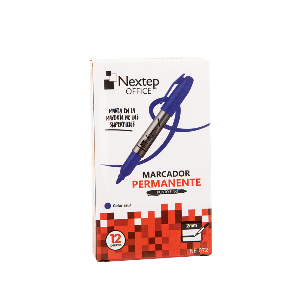 MARCADOR PERMANENTE NEXTEP PUNTO FINO 2MM NE-072