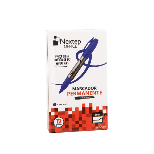 MARCADOR PERMANENTE NEXTEP PUNTO FINO 2MM NE-072