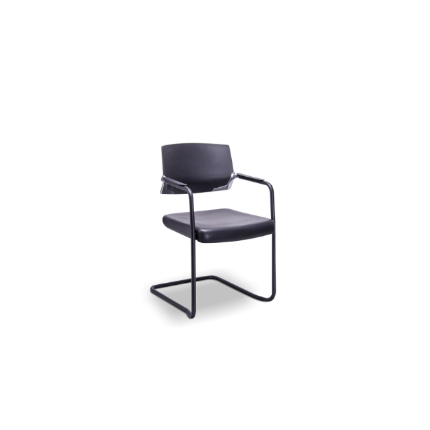 SILLA REQÜIEZ VISITANTE COOL TAPIZ EN PIEL RE-790