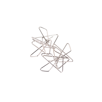 CLIP MARIPOSA NEXTEP NIQUELADO #2 40MM 50 CLIPS NE-042B