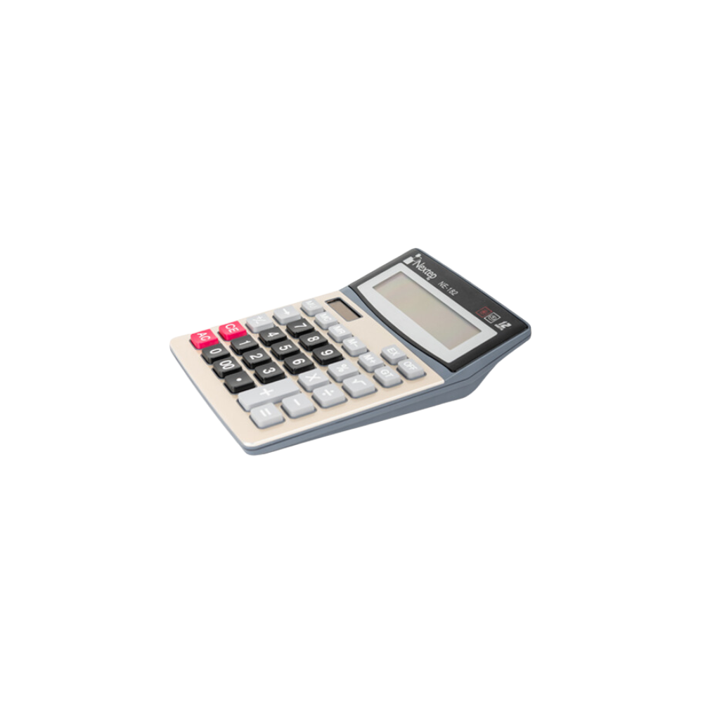 CALCULADORA NEXTEP 12 DÍGITOS ESCRITORIO BATERIA/SOLAR
