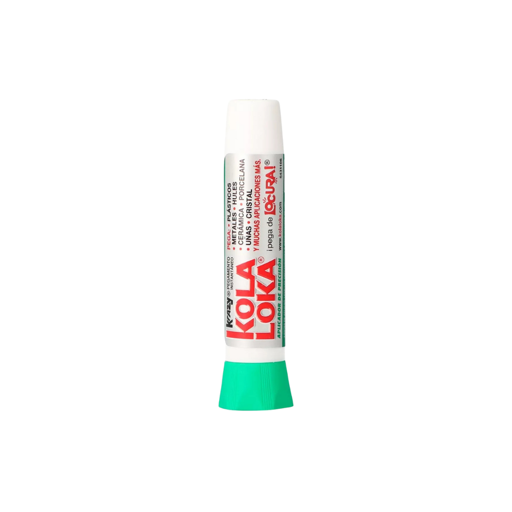 PEGAMENTO INSTANTÁNEO KOLA LOKA GOTERO COLOR TRANSPARENTE 2 GR K-1 MC