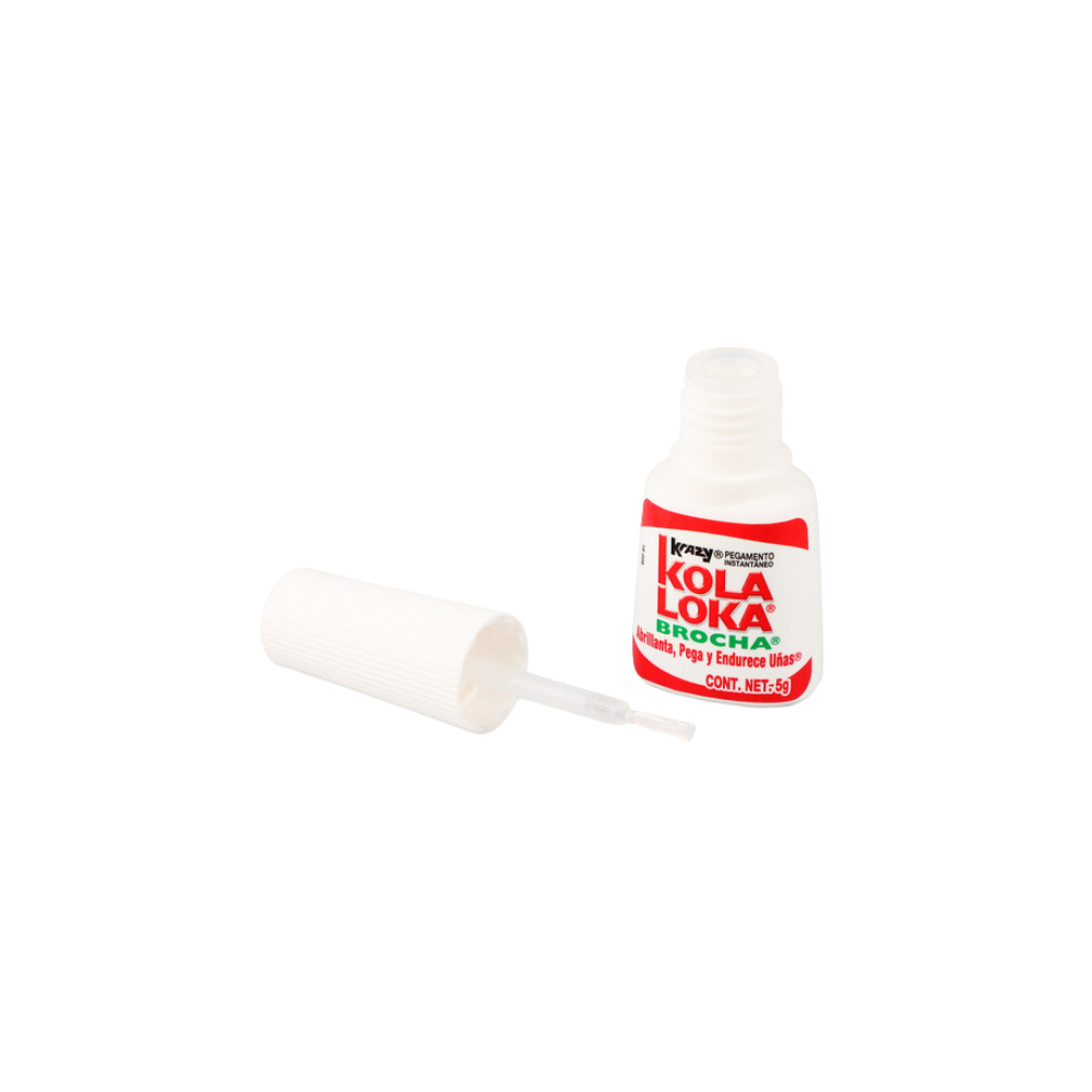PEGAMENTO INSTANTÁNEO KOLA LOKA BROCHA COLOR TRANSPARENTE 5 GR KBR-5MC