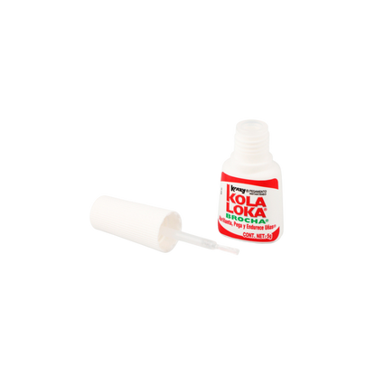 PEGAMENTO INSTANTÁNEO KOLA LOKA BROCHA COLOR TRANSPARENTE 5 GR KBR-5MC