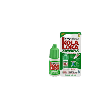 PEGAMENTO INSTANTÁNEO KOLA LOKA GOTERITO COLOR TRANSPARENTE 3.5 GR  KLGPL5-MC