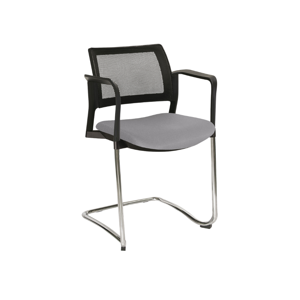 SILLA VISITANTE INTERIOR KYOS TIPO TRINEO OHTV-375 OHT-376