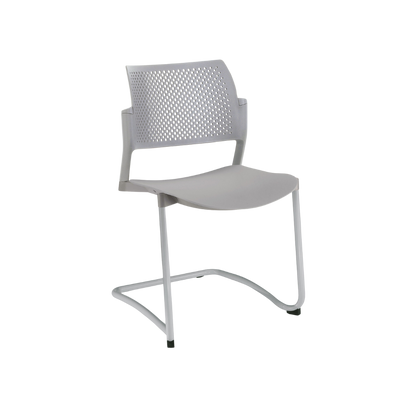 SILLA OFFIHO VISITANTE INTERIOR KYOS TIPO TRINEO OHT-319 Y OHT-320