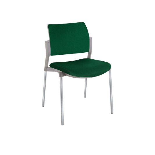 SILLA OFFIHO VISITANTE KYOS TAPIZADA SIN DESCANSABRAZOS OHV-329 Y OHV-330